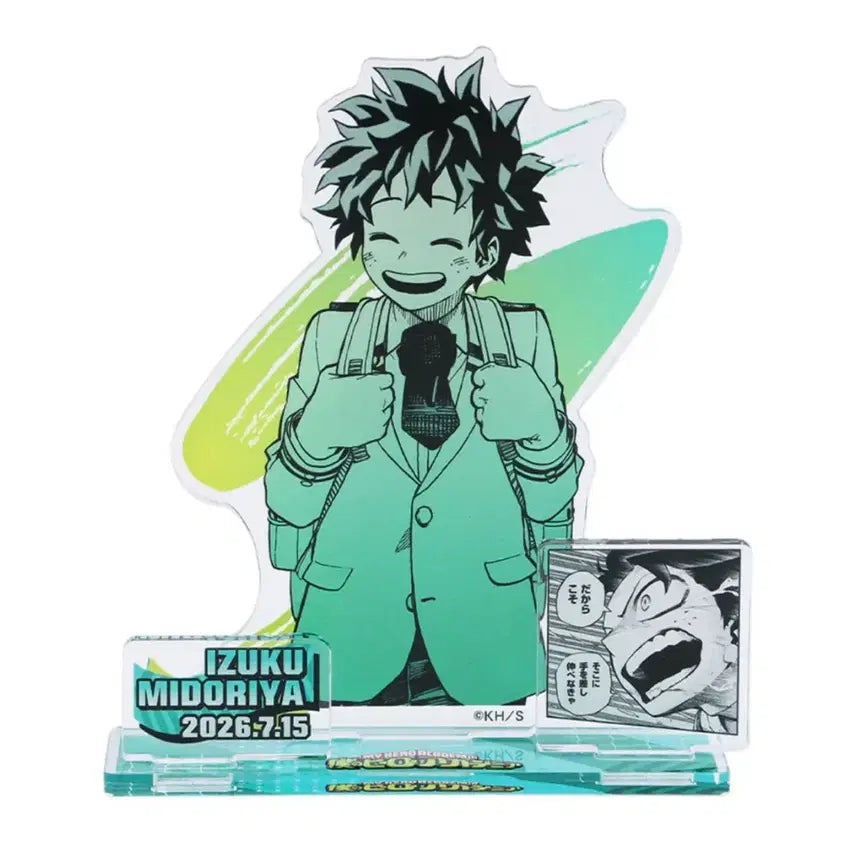 [BUNJANG] My Hero Academia Izuku Midoriya Birthday Acrylic Standee / 히로아카 점프샵 미도리야 생일 아크릴 나히아 아크릴 데쿠 아크릴