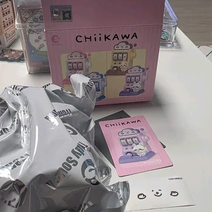 [BUNJANG] Chiikawa Momonga Slot Machine Figure / 치이카와 슬롯머신(모몽가)
