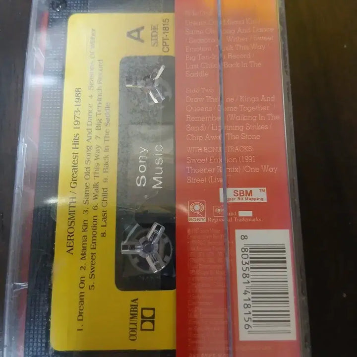 [BUNJANG] Aerosmith Greatest Hits Cassette Tape (1973-1988) Sealed / 에어로스미스 카세트 테이프  미개봉