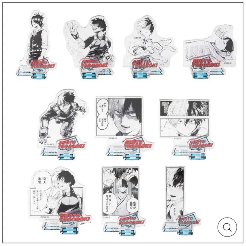 [BUNJANG] My Hero Academia Jump Shop Todoroki Shoto Acrylic Stand Random / 히로아카 점프샵 토도로키 아크릴 랜덤 쇼토 아크릴 랜덤 나히아 아크릴