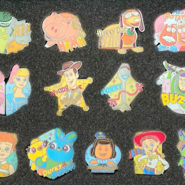 [BUNJANG] Toy Story 4 Full Set Badges / (새상품)토이스토리4 뱃지 풀세트