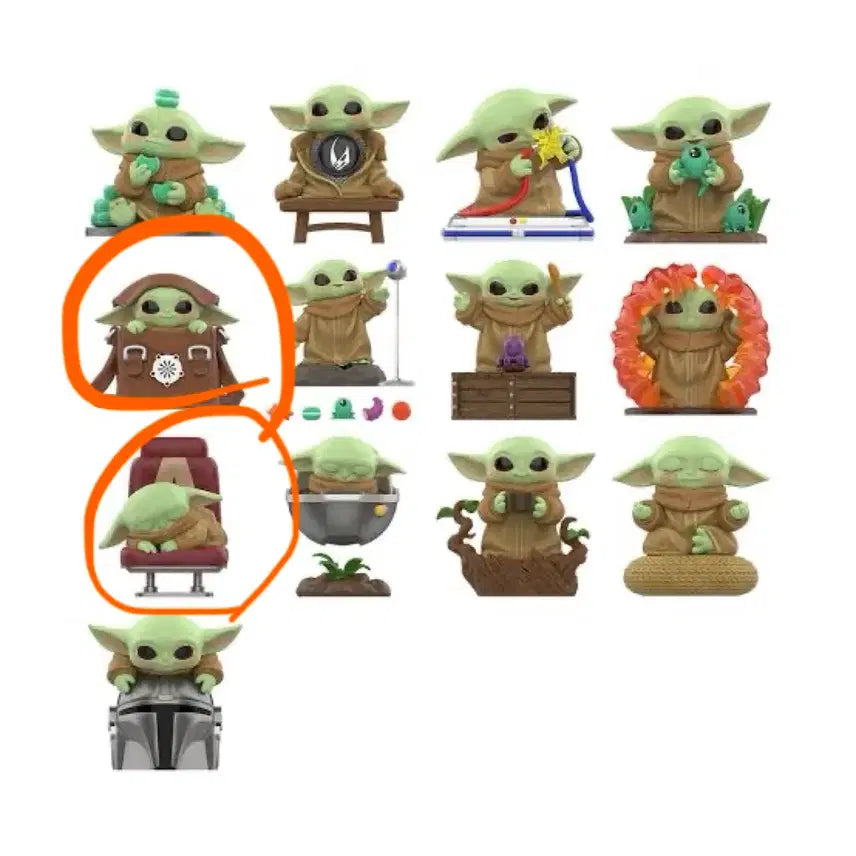 [BUNJANG] POP MART Star Wars The Mandalorian Grogu (Set of 2) / 팝마트 스타워즈 만달로리안 그로구 2개