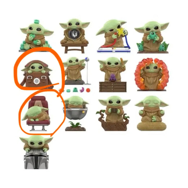 [BUNJANG] POP MART Star Wars The Mandalorian Grogu (Set of 2) / 팝마트 스타워즈 만달로리안 그로구 2개