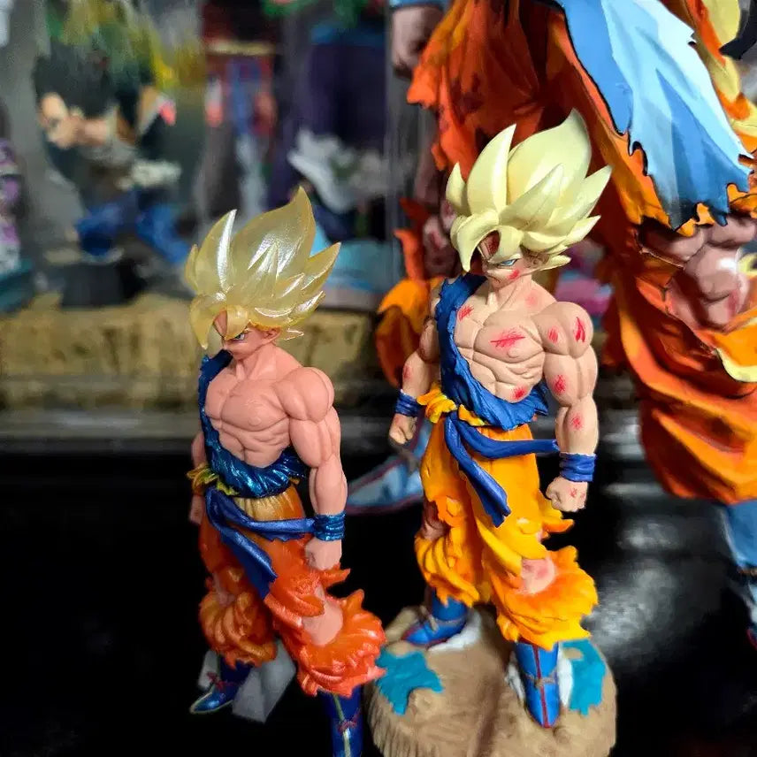 [BUNJANG] Bandai HG Goku Special Edition Repainted Set / [원본+리페인트작 세트] 반다이 HG 고쿠 에디션 한정판 스페셜컬러 버전 _ 드래곤볼