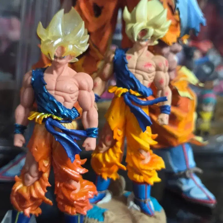 [BUNJANG] Bandai HG Goku Special Edition Repainted Set / [원본+리페인트작 세트] 반다이 HG 고쿠 에디션 한정판 스페셜컬러 버전 _ 드래곤볼