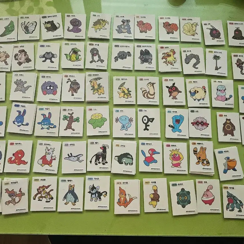 [BUNJANG] Pokemon Stickers / 포켓몬띠부씰 판매합니다.