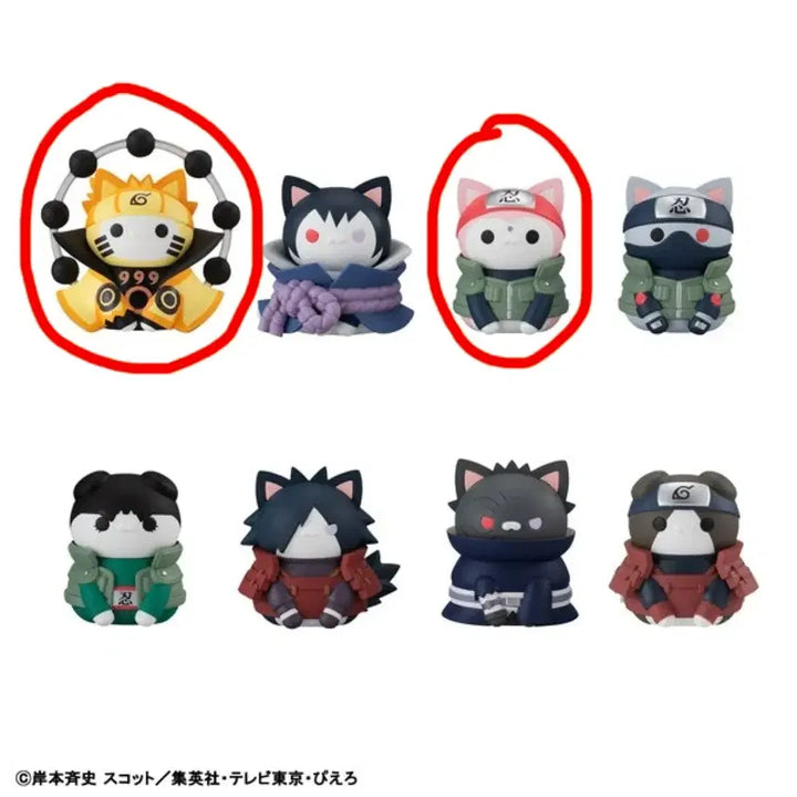 [BUNJANG] MegaHouse Nyao-ru-to Megacat Last Battle Naruto Sakura Bundle Set / 메가하우스 냐루토 메가켓 라스트배틀 나루토 사쿠라 일괄