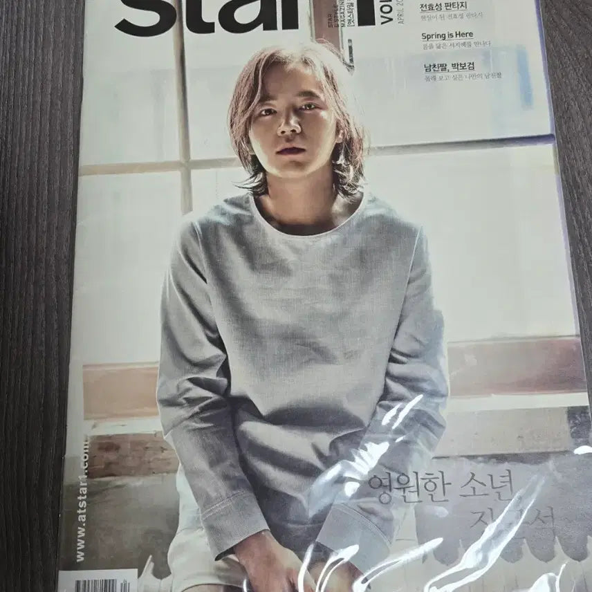 [BUNJANG] 2016 April Issue At Style Magazine featuring Jang Keun Suk &amp; Park Bo Gum / (미개봉)앳스타일2016년 4월호 장근석 박보검