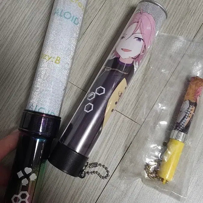 [BUNJANG] Ensemble Stars! Kvikar Concert Light Stick + Kohaku Tube + Kohaku Mini Penlight Bundle Set / 앙스타 크비 알칼 콘서트 응원봉 + 코하쿠 튜브 + 코하쿠 미니펜라이트 일괄