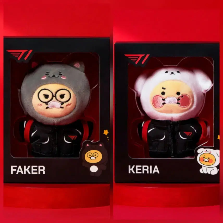 [BUNJANG] T1 Chunsik Set Faker Keria / T1 춘식이 세트(페이커,케리아)