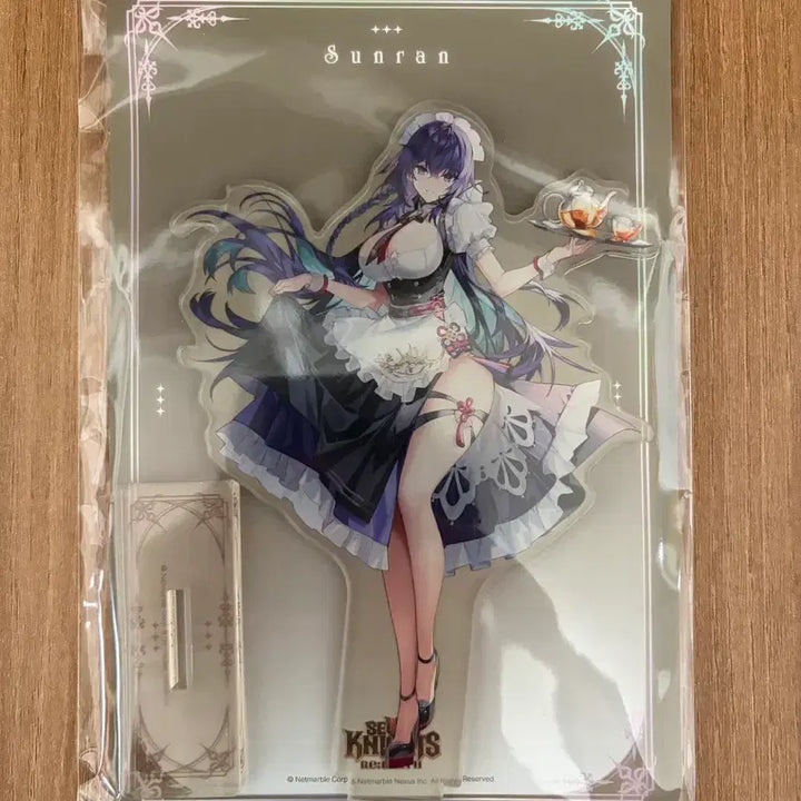 [BUNJANG] Seven Knights Re:Birth Collaboration Cafe Acrylic Stand + Border Coupon / 미개봉) 세븐나이츠 리버스 콜라보 카페 아크릴+ 테두리 쿠폰