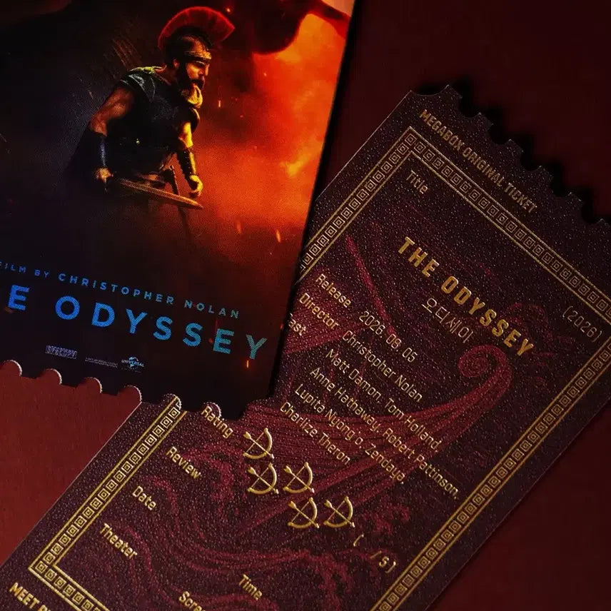 [BUNJANG] Dune: Part Two Dolby Cinema Poster + Original Ticket / [예약] 오디세이 돌비 포스터+오리지널 티켓