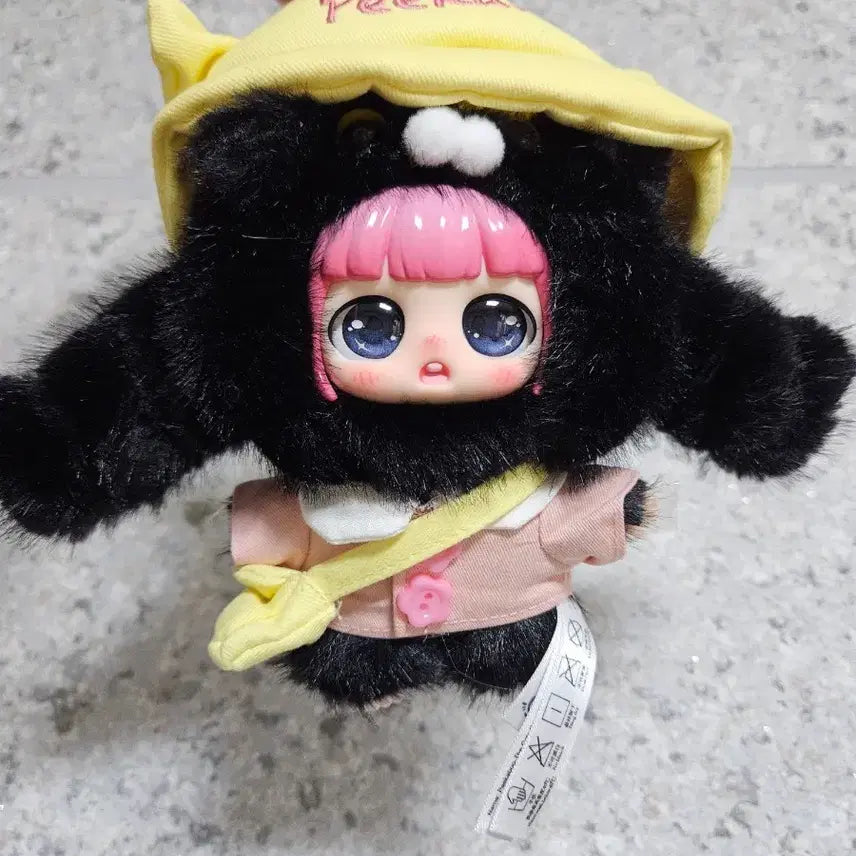 [BUNJANG] Baby Three Peekaboo Black Cat Bag Charm / 베이비쓰리 피카부 검정고양이