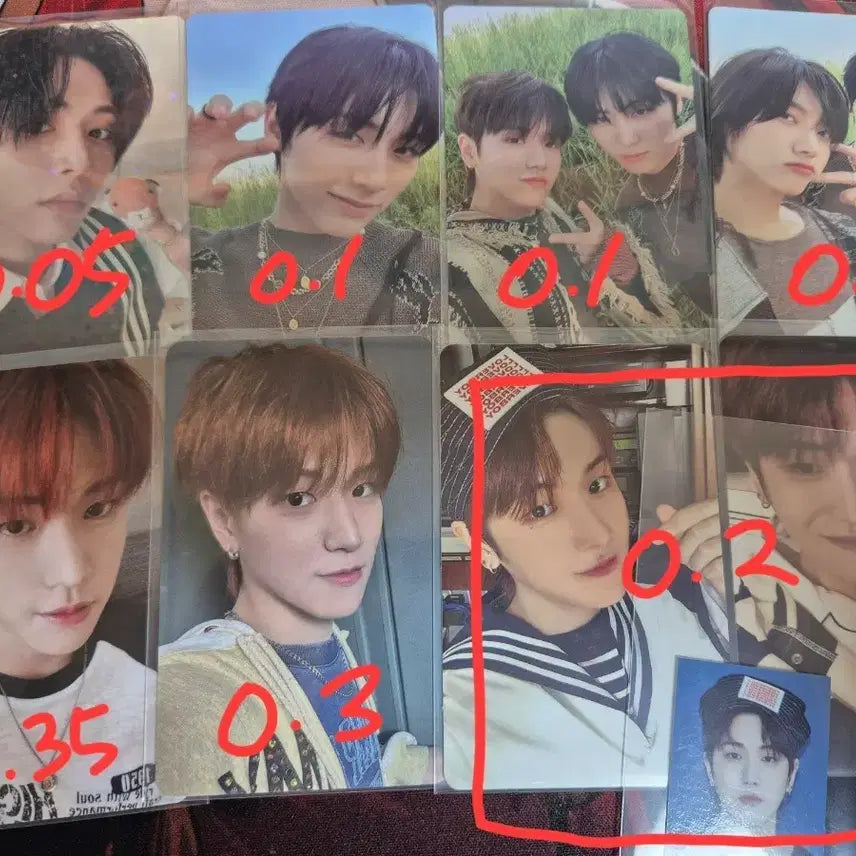 [BUNJANG] BOYNEXTDOOR Taesan Riwoo Photocard / 보넥도 보이넥스트도어 태산 리우 포카 판매