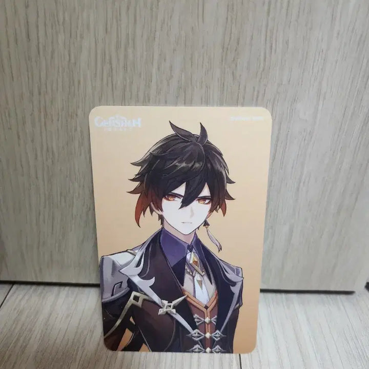 [BUNJANG] Genshin Impact Line Friends Minini Zhongli Exclusive Photocard / 원신 라인프렌즈 콜라보 미니니 팝업스토어 종려 특전 포토카드