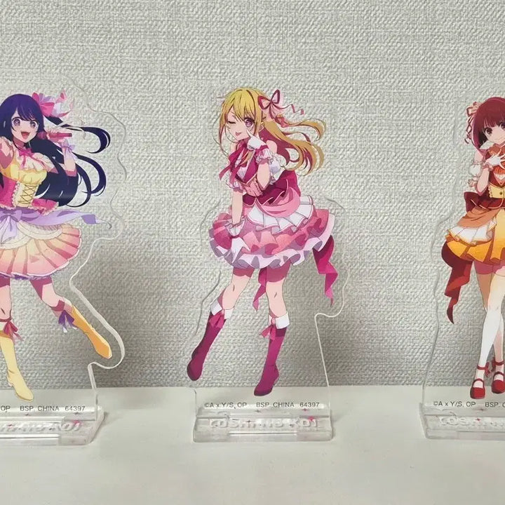 [BUNJANG] Oshi no Ko Ruby Kanna Acrylic Stand Bundle Set / 최애의아이 제일복권 아크릴 스탠드 3종 세트