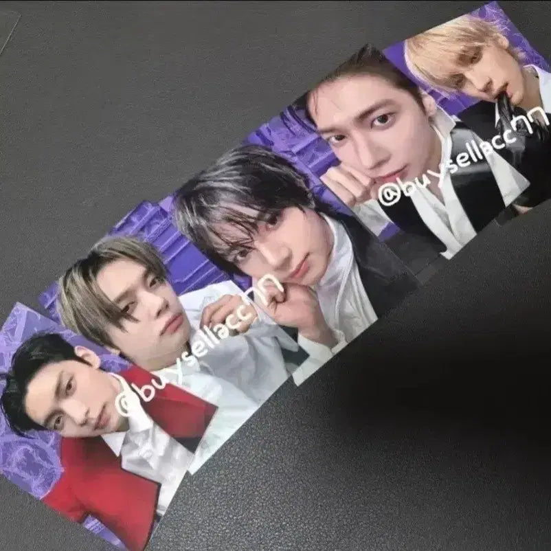 [BUNJANG] TXT Gongbang Photocard 5 Types Bundle Set / 투바투 공방 포카 5종 일괄