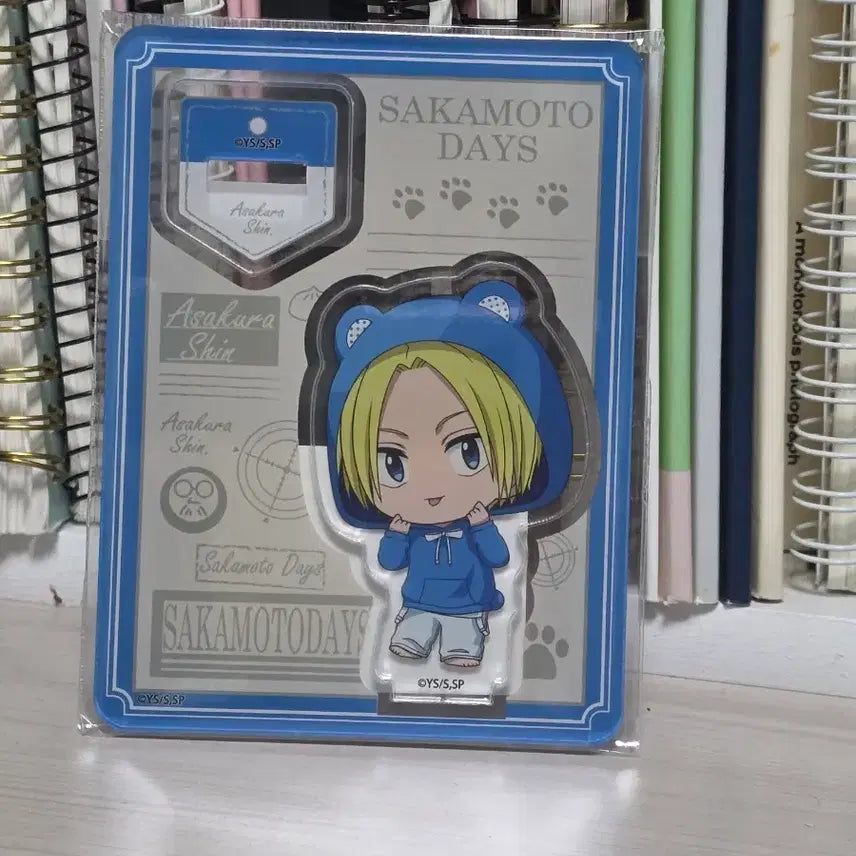 [BUNJANG] Sakamoto Days Asakura Shin Animal Pajamas Acrylic Stand / 사카모토 데이즈 아사쿠라 신 아크릴 스탠드
