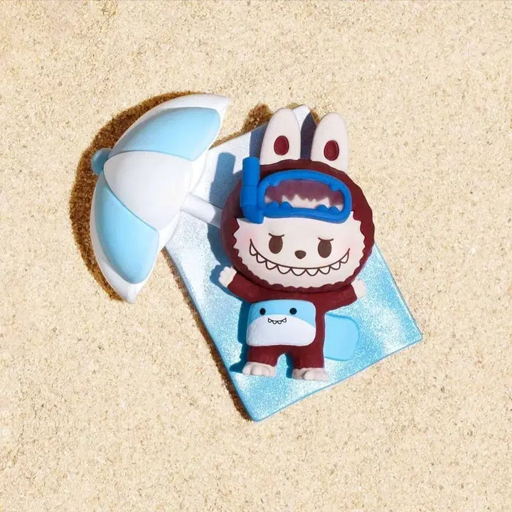 [BUNJANG] Pop Mart Pucky Voyage to Pop Bean Island Series Magnet Labubu / 팝마트 팝빈 섬으로 떠나는 여행 시리즈 마그넷 라부부