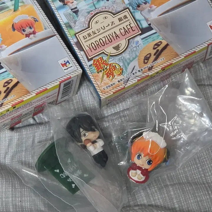 [BUNJANG] Gintama Ochakomo Kagura Yamazaki Bundle Set Figures / 일괄) 은혼 오챠토모 카구라 야마자키 피규어
