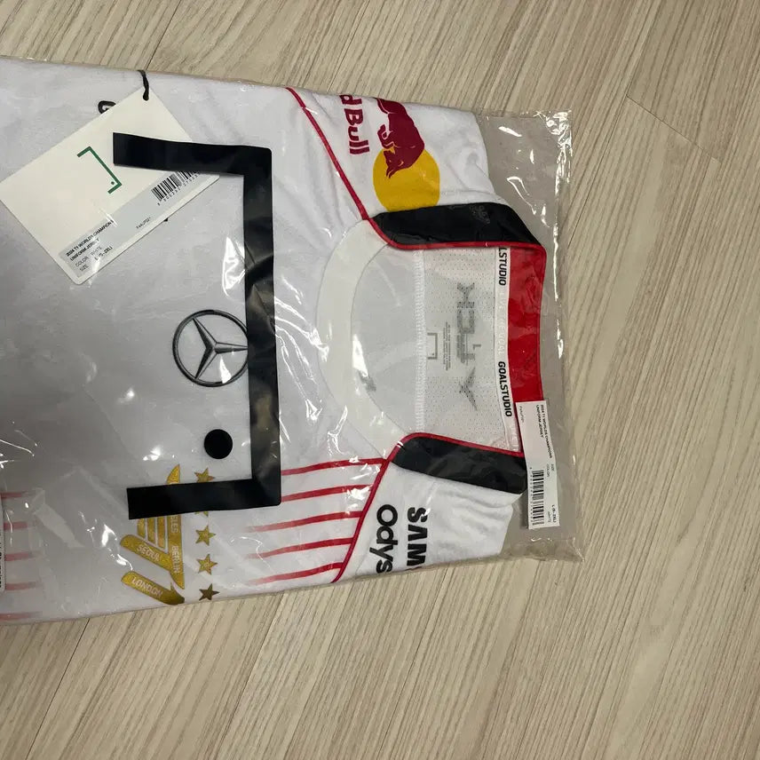 [BUNJANG] T1 2024 Worlds Championship Commemorative Short Sleeve Jersey (L) / 2024 T1 월즈 우승기념 유니폼 반팔 져지 ZOFGK (L)