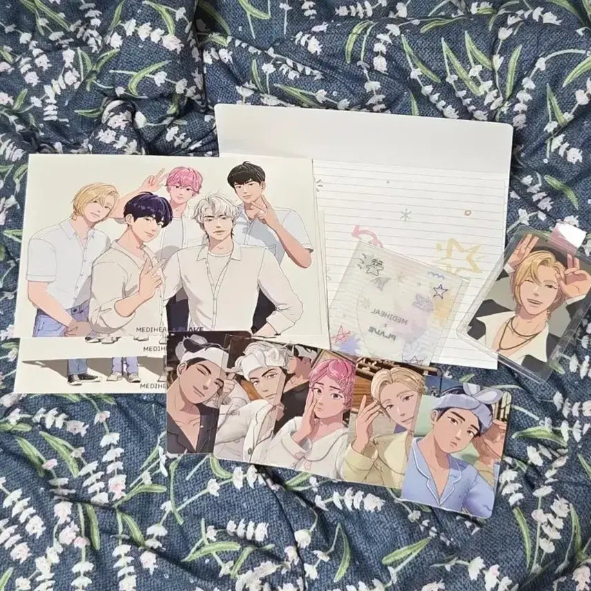 [BUNJANG] PLAVE Mediheal Photocard Set (1st &amp; 2nd Batch) with Tin Case / 플레이브 메디힐 1,2차 포카 세트&amp;틴케이스 포함