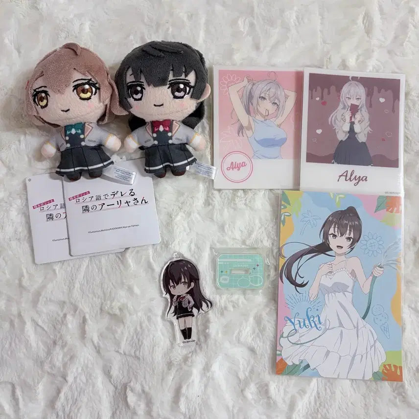 [BUNJANG] Rosydere Rushbuque Doll Nuui Yuki Masha Acrylic Stand Arya Valentine Polaroid Card / 로시데레 러시부끄 인형 누이 유키 마샤 아크릴스탠드 아랴 발렌타인 폴라로이드 카드