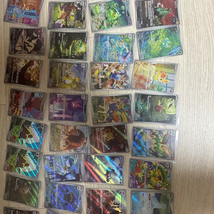 [BUNJANG] Pokemon AR Cards and Item Cards Bundle Set / 포켓몬 카드 ar 34장 아이템2장 일괄 급쳐