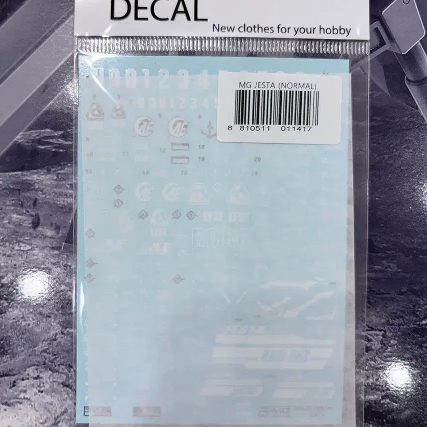 [BUNJANG] MG Zesta Caesar Type Team B&amp;C Model Kit (Includes Delpi Decals) / MG 제스타 세자르타입 팀 B&amp;C 새상품(델피데칼 포함)
