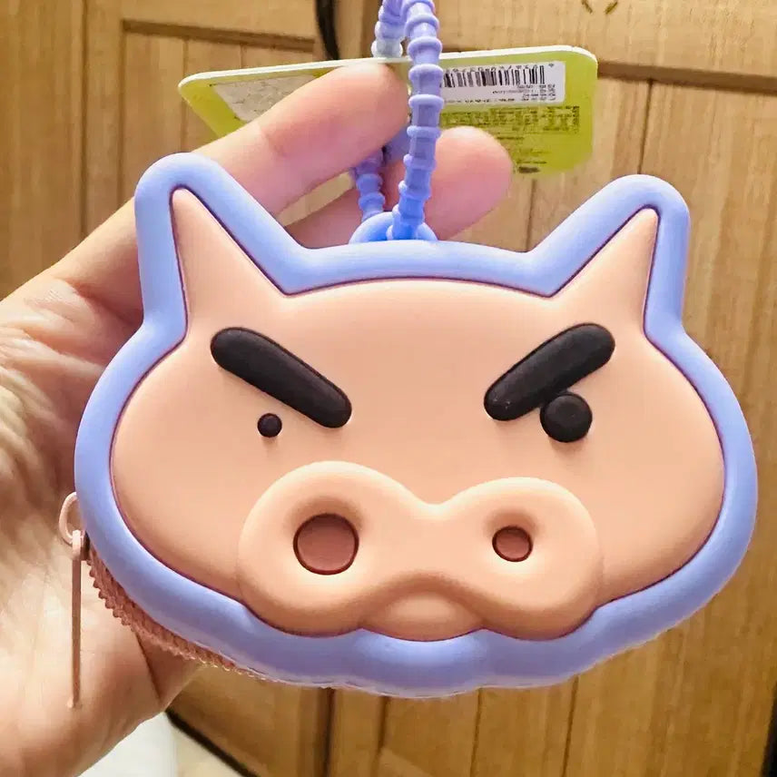 [BUNJANG] Crayon Shin-chan Pig Pouch / 짱구는못말려 짱구 돼지 파우치