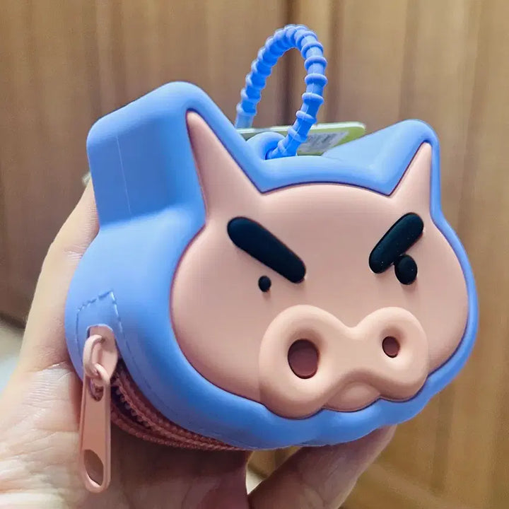[BUNJANG] Crayon Shin-chan Pig Pouch / 짱구는못말려 짱구 돼지 파우치