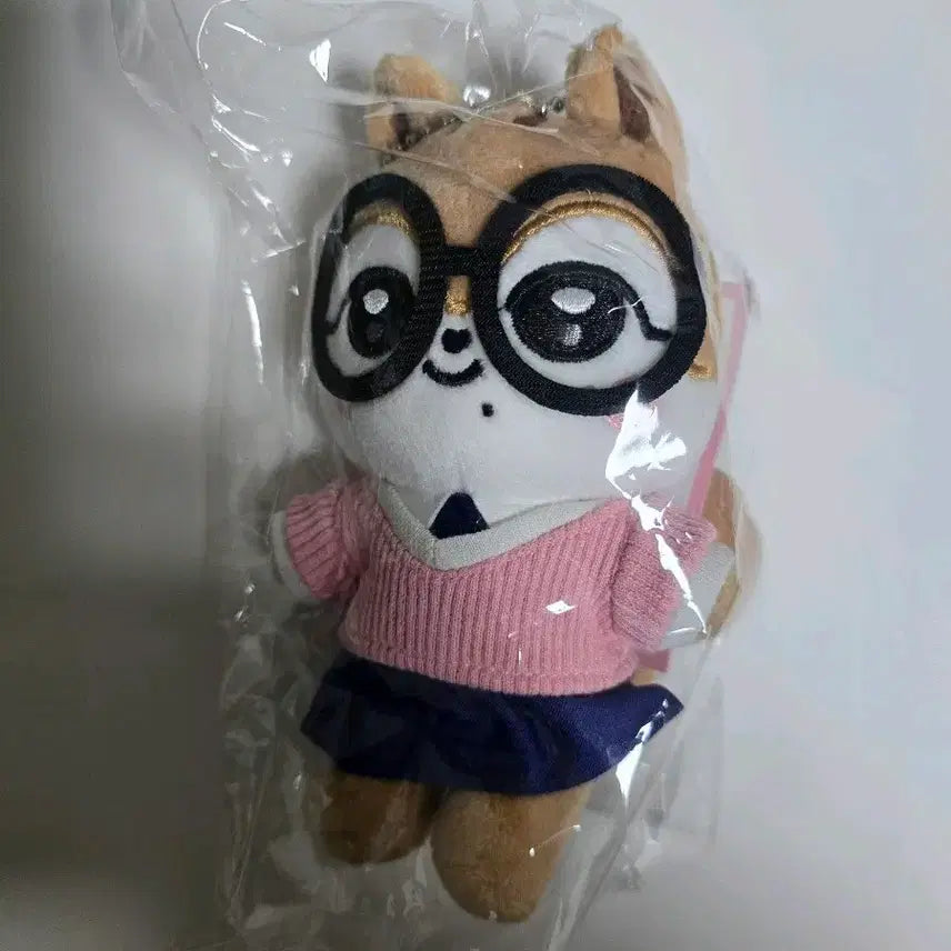 [BUNJANG] IVE MiniBrich School Plush Keychain Dal-i / 아이브 미니브 팝업 스쿨 플러시 키링 달이 가을