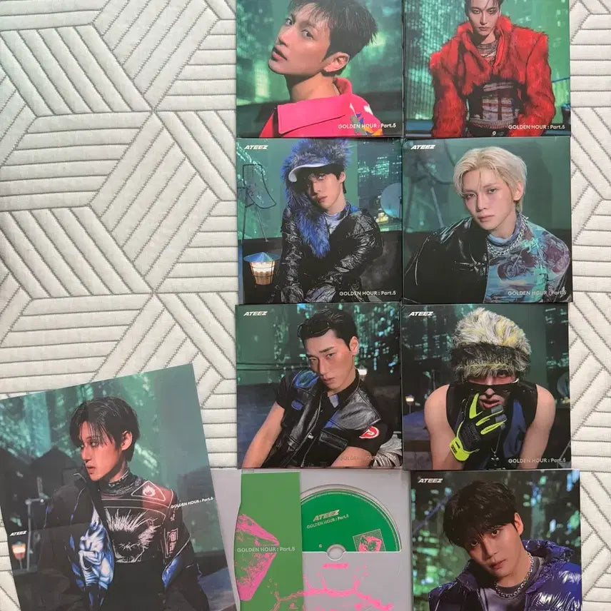 [BUNJANG] ATEEZ SOLO DIGIPACK GOLDEN HOUR PT.5 Photocard Holder / ATEEZ SOLO DIGIPACK : GOLDEN HOUR PT.5