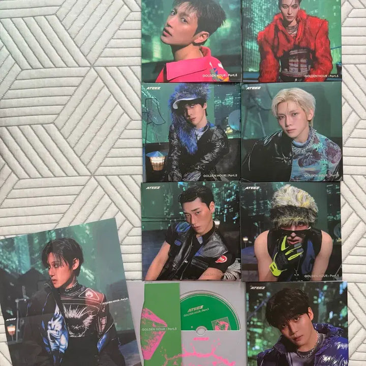 [BUNJANG] ATEEZ SOLO DIGIPACK GOLDEN HOUR PT.5 Photocard Holder / ATEEZ SOLO DIGIPACK : GOLDEN HOUR PT.5