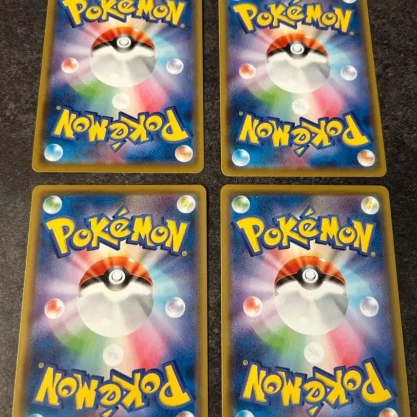 [BUNJANG] Pokemon Card Pikachu Card 25th Anniversary Japan Edition (4 Cards) / 포켓몬카드 피카츄카드 25주년 일본판(4장)