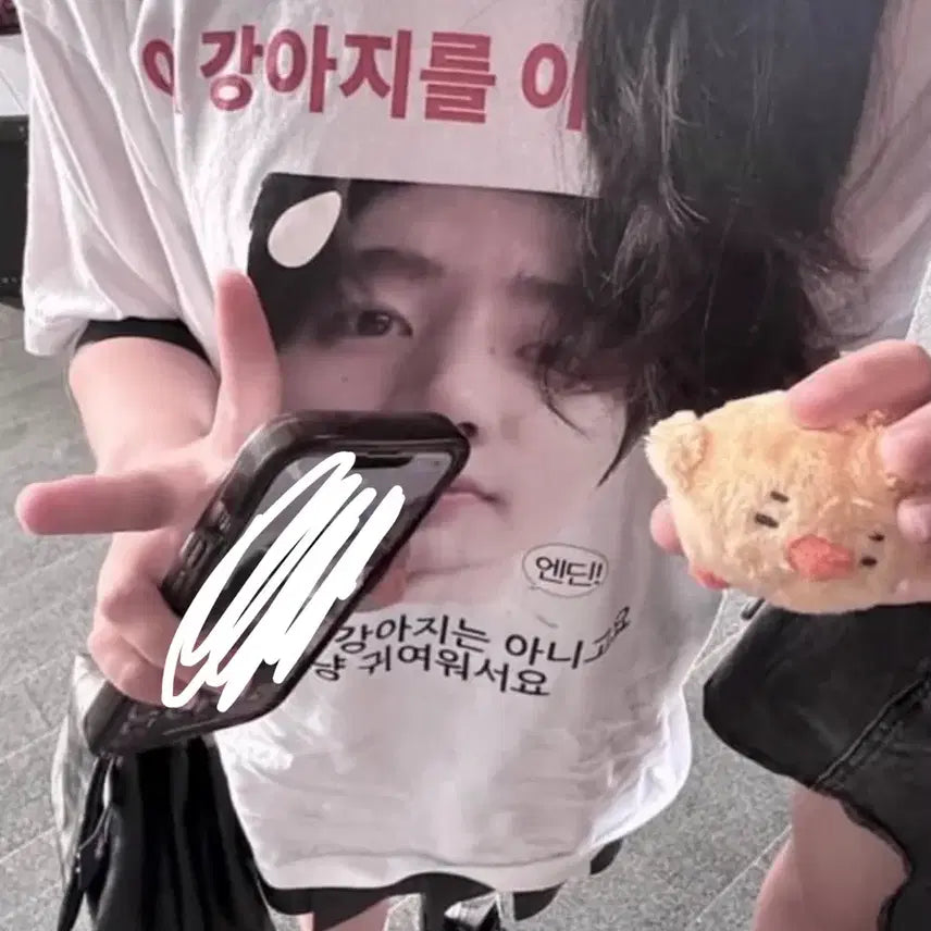 [BUNJANG] ENHYPEN Sunghoon Custom T-Shirt / 엔하이픈 박성훈 주문제작 티셔츠