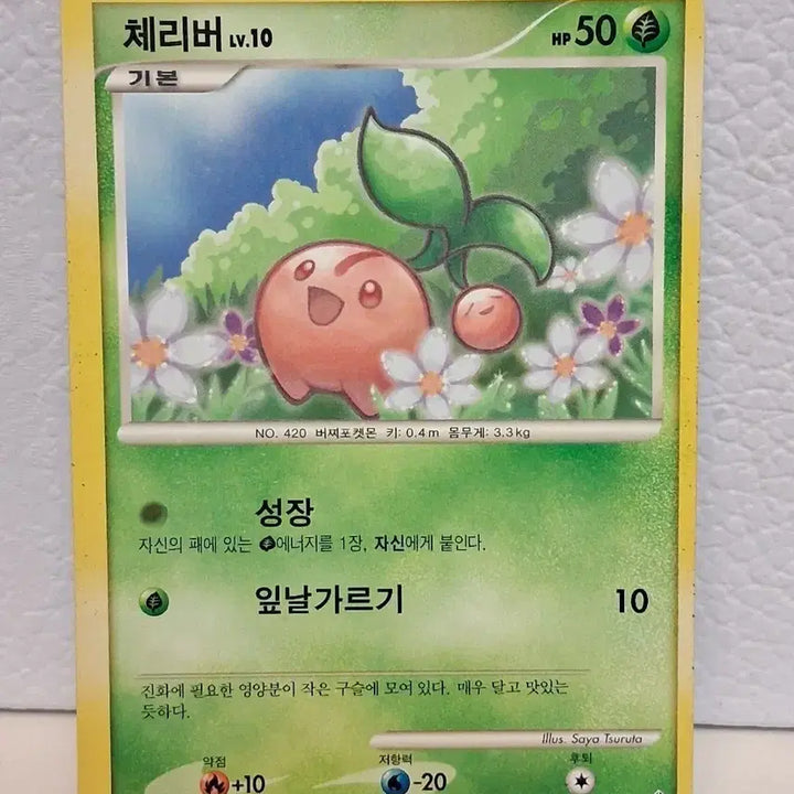 [BUNJANG] Pokemon Card 2010 DP Cherubi LV.10 08/55 / 포켓몬카드 2010 DP 체리버 LV.10 08/55