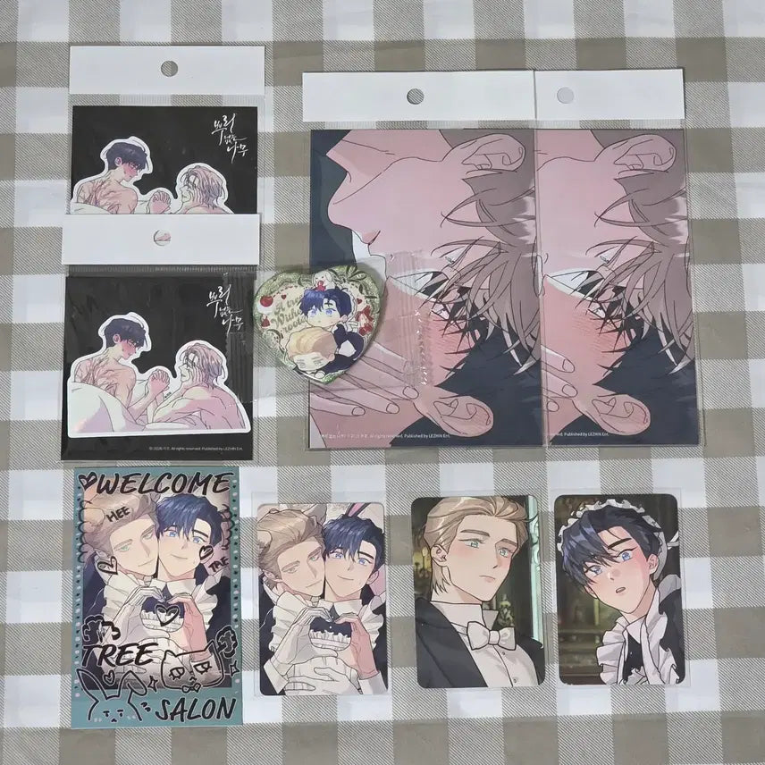 [BUNJANG] LEBOM Salon de Lebom Woodless Printing Photo Sticker Deco Photo Pack Collection Photocard Can Badge / LEBOM 레봄 살롱드르봉 뿌리없는나무 인화사진 스티커 데코포토팩 컬렉션 포토카드 캔뱃지