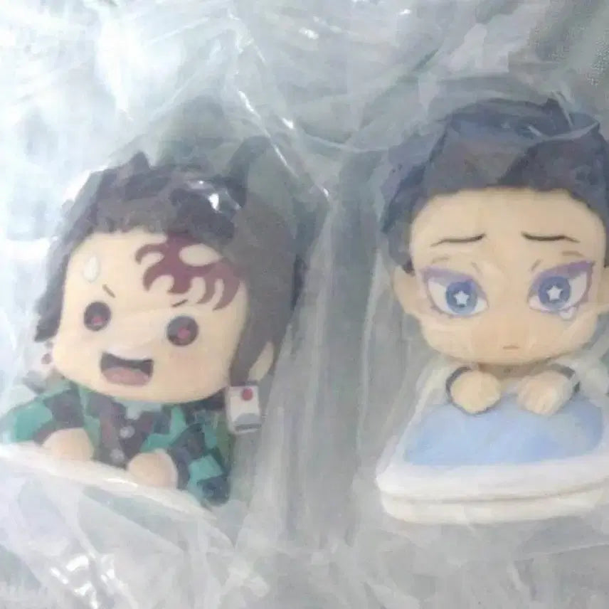 [BUNJANG] Demon Slayer Tanjiro &amp; Hakuji Onemutan 2-Figure Bundle Set (Sealed) / 미개봉) 귀멸의 칼날 오네무탄 탄지로 하쿠지 2종 일괄