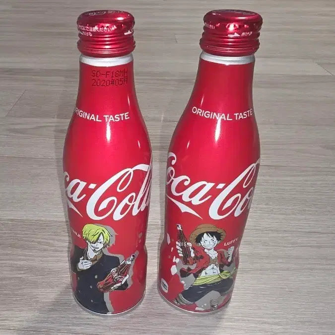 [BUNJANG] Coca-Cola x One Piece Collaboration Limited Edition Set (Luffy/Sanji) / 코카콜라 원피스 콜라보 한정판 2종 (루피/상디)