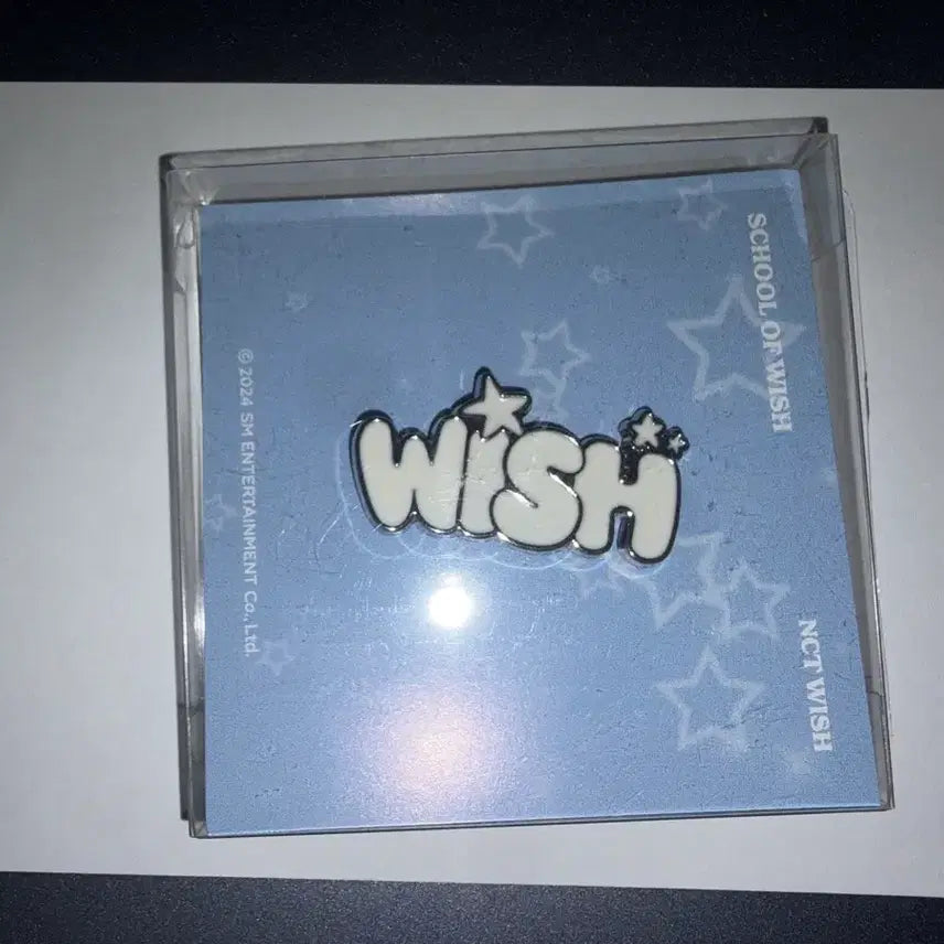 [BUNJANG] NCT WISH School of WISH Badge (Sealed) / 엔시티위시 스쿨오브위시 스오위 뱃지 미개봉