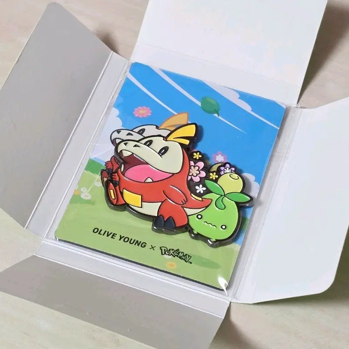 [BUNJANG] Olipve Young Pokémon Charizard Double Magnet Special Gift / 올리브영 포켓몬 뜨아거 더블 마그넷 특전
