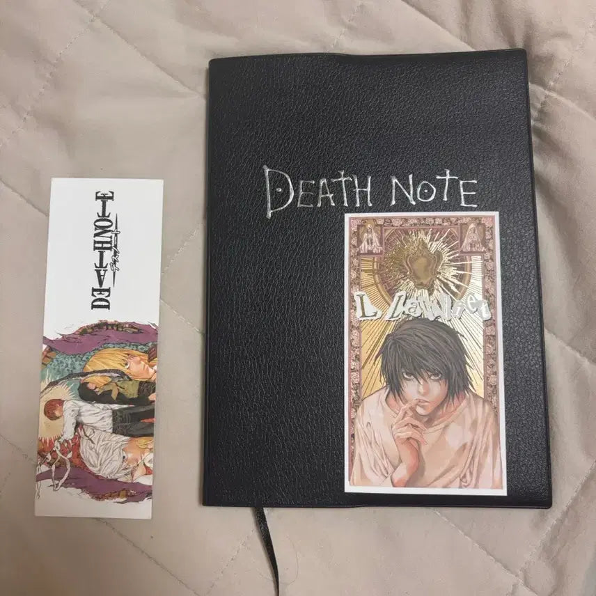 [BUNJANG] Death Note L True Name Card &amp; Notebook Bundle / 데스노트 노트 엘 트루 네임 카드 데노