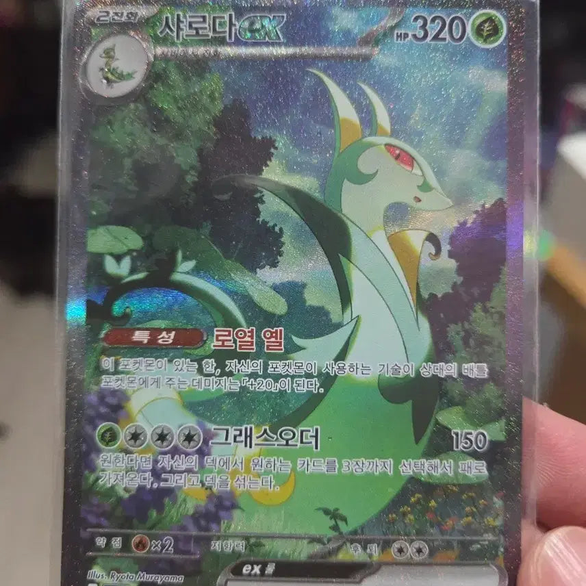 [BUNJANG] Pokemon Serperior ex SAR / 포켓몬스터 샤로다 ex sar 판매합니다!
