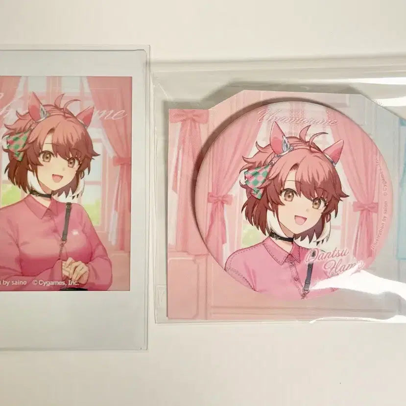 [BUNJANG] Uma Musume JoJo Town Collaboration Cheki Polaroid Can Badge Set / 우마무스메 조조타운 콜라보 체키 폴라로이드 캔뱃지 세트 단츠 플레임