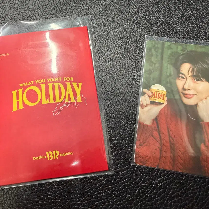 [BUNJANG] Byun Woo-seok Baskin Robbins Holiday Photocard Bundle Set / (미개봉)변우석 배스킨라빈스 홀리데이포카,투명포카 일괄