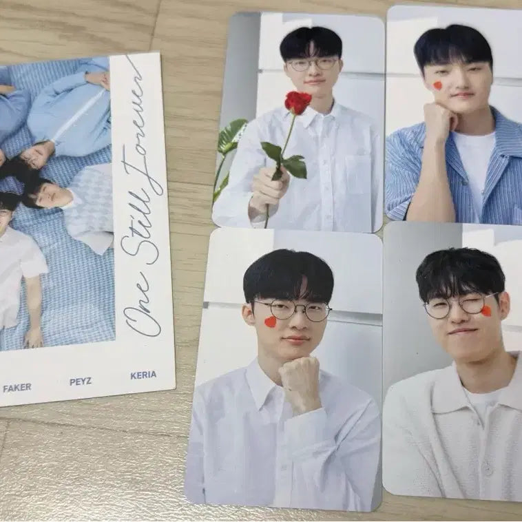 [BUNJANG] T1 Daewoong Pharmaceutical Photocard &amp; Postcard Set (Faker, Faeze, Oner) / 티원 대웅제약 포토카드 /엽서 (페이커 페이즈 오너)