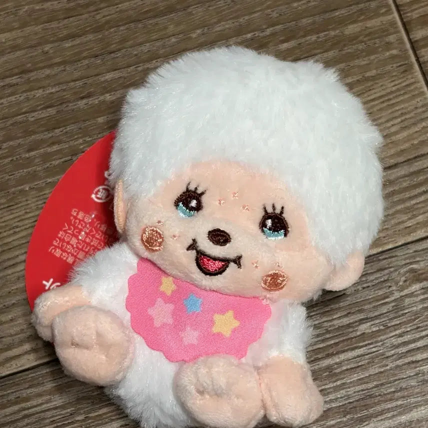 [BUNJANG] Cotton Candy Monchhichi Plush Doll (Peanuts Club Prize) / 코튼캔디 몬치치 봉제 인형 (피너츠클럽 프라이즈)
