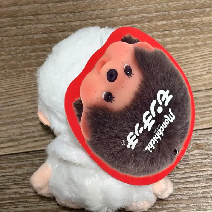 [BUNJANG] Cotton Candy Monchhichi Plush Doll (Peanuts Club Prize) / 코튼캔디 몬치치 봉제 인형 (피너츠클럽 프라이즈)