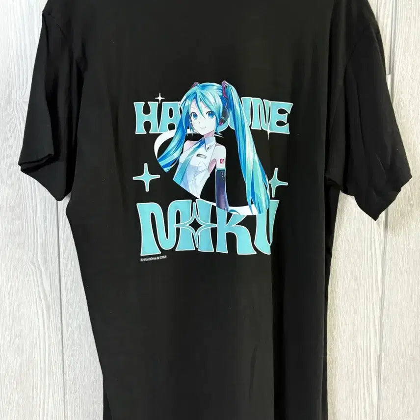 [BUNJANG] Hatsune Miku Vocaloid Pop-up T-Shirt L / 하츠네 미쿠 팝업 티셔츠 L 프로세카 보컬로이드 보카로